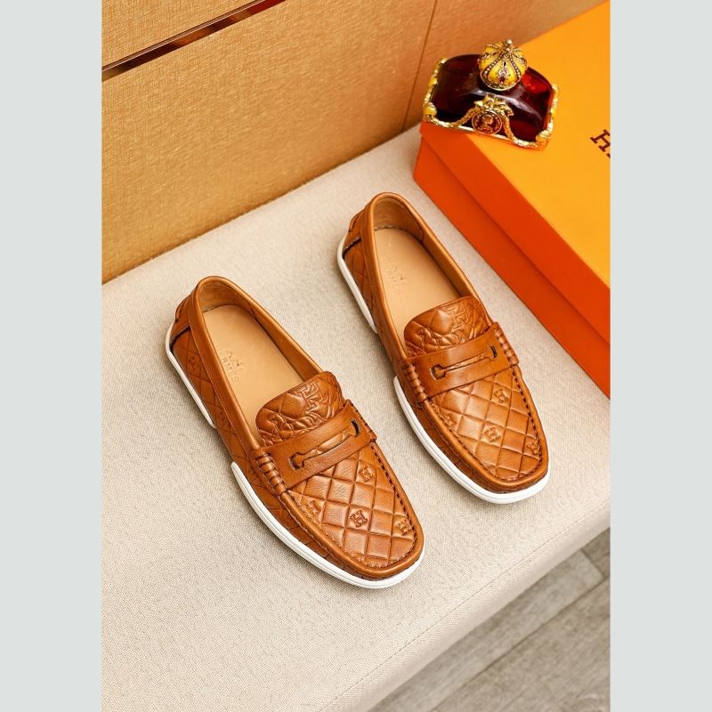 H**mes leather shoes